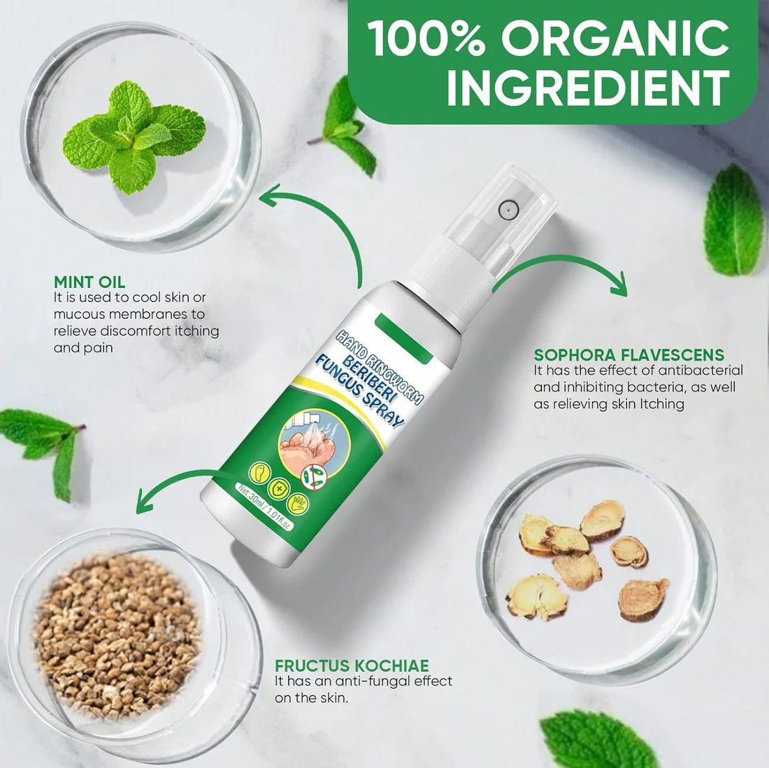 Hand Ringworm Beriberi Fungus Spray (Original)