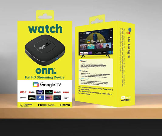 ONN - Full HD Streaming Device with Google TV